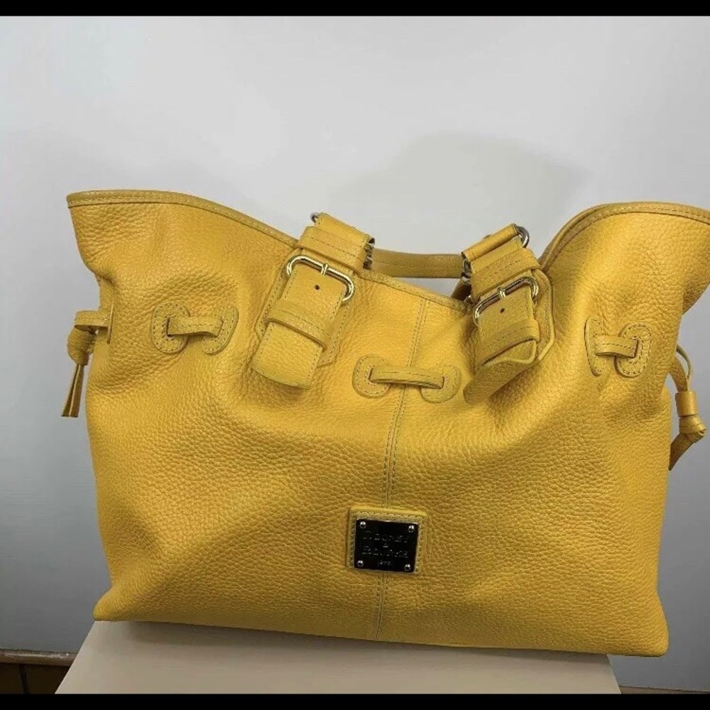 Rooney and Bourke large hobo leather made in USA